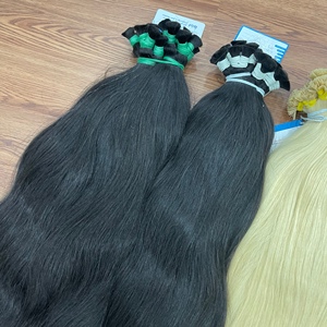 Wholesale <b>Hair</b> Bulk Straight Natural Color Top Grade 100% Vietnamese Raw <b>Hair</b> Unprocessed Virgin <b>Hair</b> Can Dye 613 - Product Image 2