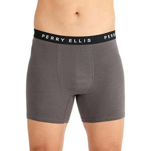 <b>Men's</b> <b>Boxer</b> <b>Shorts</b> High Quality Knitted Cotton Stretch Tagless No Roll Waistband Anti-Bacterial Breathable Private Label OEM - Product Image 1