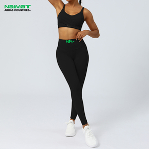 Sports Leggings High Waist Stretch <b>Yoga</b> <b>Pants</b> Tummy Control Solid Design Running <b>Tight</b> for Women Breathable Anti-Bacterial Quick - Product Image 6