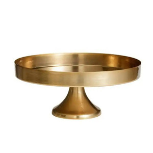 Grossiste Supports à gâteaux en métal argenté de forme ronde pour les fêtes d'anniversaire de mariage Présentoirs Artisanat - Product Image 2