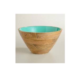 Wooden Ice Cream Bowl with Enamel Printed for Hot <b>Sale</b> Unique Design mango <b>Wood</b> Small Bowl with Shiny Polish for Hot <b>Sale</b> - Product Image 3