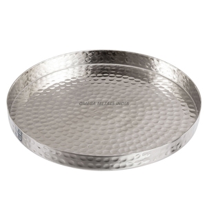 Plateau de service en laiton antique exquis avec détails ornés Parfait pour divertir les invités avec une touche intemporelle et élégante - Product Image 4