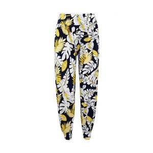 Conjunto de pantalones de mujer de talla grande al por mayor, pantalones largos de algodón con estampado de sublimación transpirable - Product Image 2