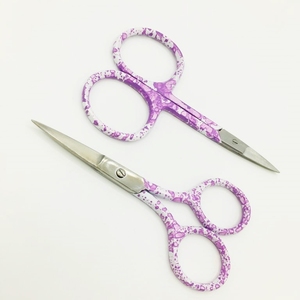 OEM Chameleon <b>Makeup</b> Manicure Tool Curved Head Eyebrow <b>Scissor</b> Stainless Steel Sharp Cuticle Nail <b>Scissors</b> Sustainable - Product Image 4
