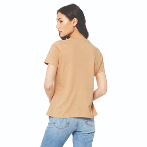 Nouveau haut de haute qualité femmes T-Shirt à manches courtes coton 32 taille unique personnalisée femmes décontracté Jersey T-Shirt à manches courtes - Product Image 3
