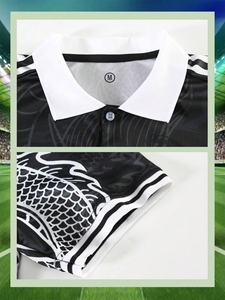 ชุดเสื้อฟุตบอลแบบซับลิเมชั่น ชุดกีฬาฟุตบอลชายหญิง กางเกงขาสั้น ชุดฝึกซ้อมฟุตบอล เสื้อฟุตบอลแบบกำหนดเอง ชุดกีฬาฟุตบอล ชุดทีมฟุตบอล - Product Image 6