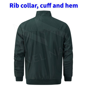 Blouson bombardier de conception la plus récente de fournisseur de meilleure qualité Blouson bombardier chaud d'hiver Blousons bombardiers pour hommes personnalisés - Product Image 2