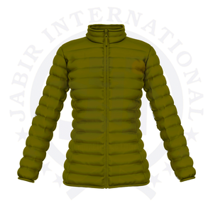 Chaqueta acolchada de mujer de alta calidad, ropa informal brillante en talla grande, chaqueta acolchada hecha a medida, precio al por mayor - Product Image 3