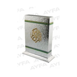 Stylo de lecture du Coran 190KP en argent, modèle de poche, couverture rigide spéciale, télécommande, fonctions tactiles, matériau plastique, connectivité USB - Product Image 5