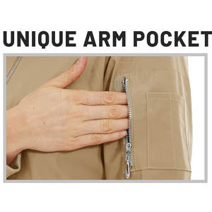 Nuevo estilo, chaqueta Bomber para mujer, MOQ bajo, chaqueta Bomber para mujer, uso al aire libre, chaqueta Bomber ligera para mujer - Product Image 5