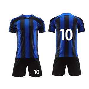 Camisetas de Fútbol Personalizadas de Alta Calidad, Uniformes Deportivos de Entrenamiento, Impresión de Logotipo y Nombre del Club, Venta al Por Mayor, 100% - Product Image 5