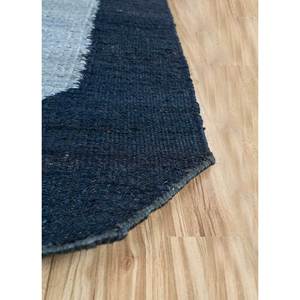 Alfombras Planas de Yute y Cáñamo de Color Azul Sólido Daaira PDJT-382 para Uso Doméstico - Product Image 4