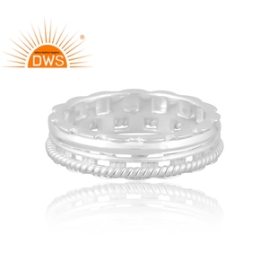 แหวนเงิน925สเตอร์ลิงออกแบบใหม่สำหรับผู้หญิงเครื่องประดับที่กำหนดเองสำหรับผู้หญิงของขวัญสำหรับผู้หญิงสำหรับเธอ - Product Image 3