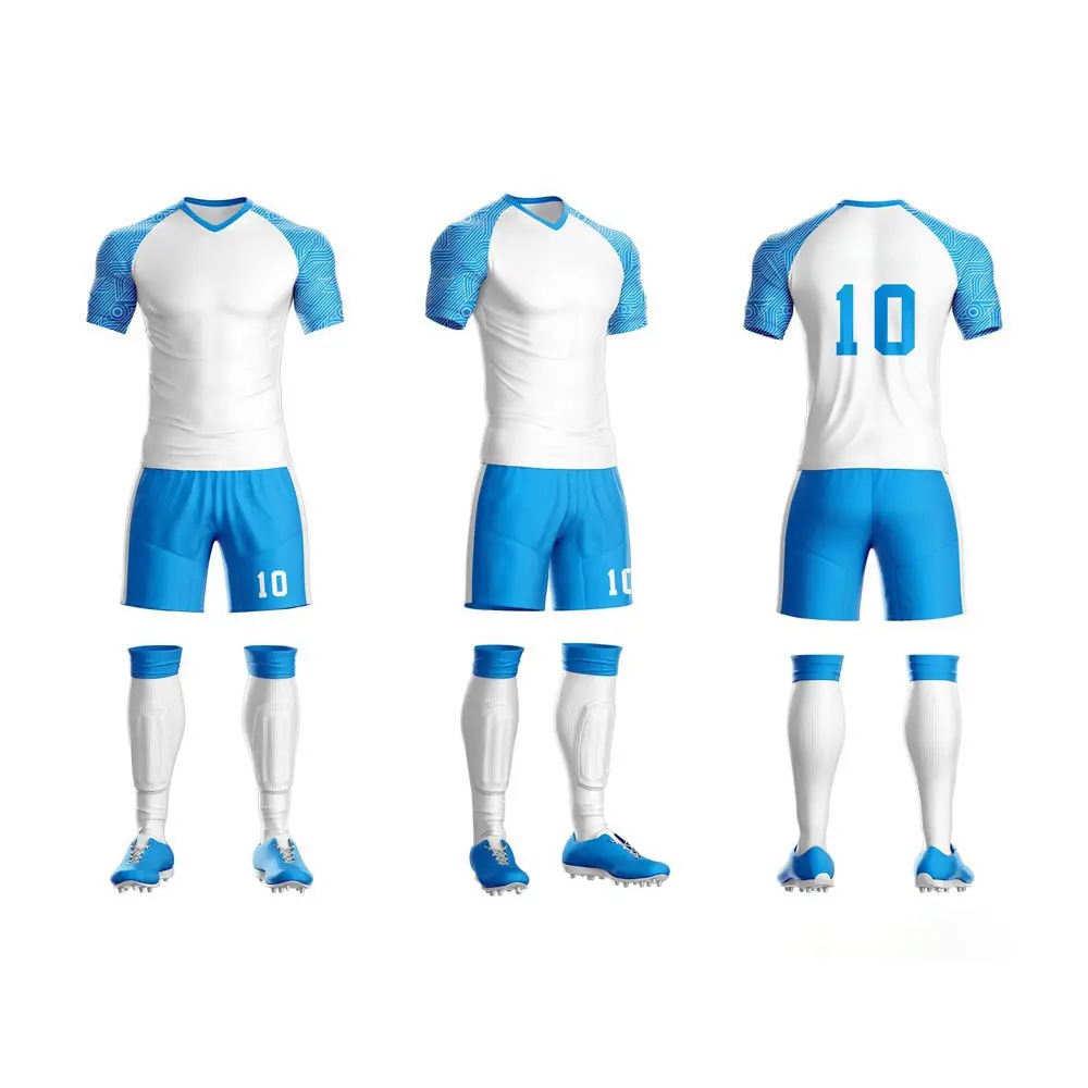 Passen Sie Slim Fit Fußball trikot Trikots Großhandel Sublimation Full Set Fußball uniform Niedriger Preis
