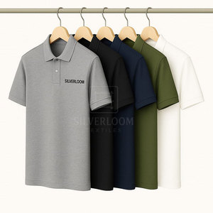 Polos de ajuste regular de algodón 100%, ropa de moda de manga corta con logotipo bordado, camiseta Polo disponible en varios colores - Product Image 6