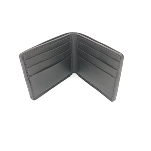 Vente en gros Portefeuille vintage en cuir pliable de haute qualité à deux volets Sac à main mince pour homme avec blocage RFID avec option de logo personnalisé BFW-0036 - Product Image 1