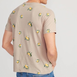 T-shirt pour homme imprimé sur mesure de qualité supérieure exclusive T-shirt surdimensionné à manches courtes avec broderie en soie de BD - Product Image 5