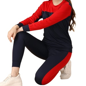 2025 nouveau survêtement au Pakistan prix de gros conception personnalisée de haute qualité femmes solide couleur unie respirant survêtement - Product Image 5