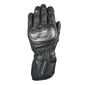 Gants de moto de course en cuir pleine fleur légers de qualité supérieure avec protections métalliques, longues manchettes, imperméables, pour motocross - Product Image 4