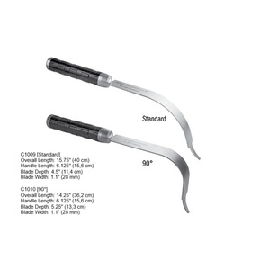 Rétracteurs manuels de style Hohmann profond, grande poignée, instruments chirurgicaux orthopédiques pour pied et cheville, acier inoxydable, certifié CE - Product Image 3
