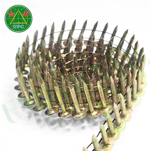 Clous de toiture en bobine de 1 à 1/4 pouces 7200 pièces tige en acier de qualité industrielle à damier/tête plate prix compétitifs usine du Vietnam - Product Image 6