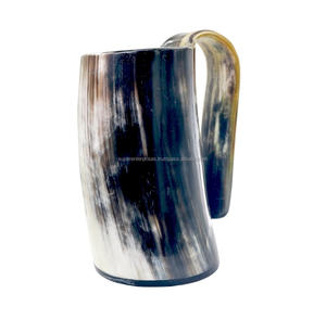 Taza con cuerno único para beber cerveza, decoración interior, diseño de Material antiguo - Product Image 6