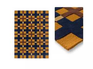 Tapis en laine touffeté à la main de qualité supérieure Nouveau design abstrait géométrique Taille personnalisable Ensemble de tapis en laine de qualité supérieure faits à la main - Product Image 4