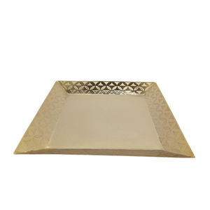 Bandeja de Servicio Ovalada de Metal Moderna, Color Plateado, para Restaurante, Hotel, Apta para Lavavajillas - Product Image 6