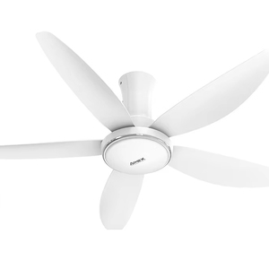 Hot Deal sur Sunhouse Apex White Ventilateur de plafond à 5 pales Meilleur prix Promotion Télécommande Source d'alimentation électrique en gros - Product Image 1