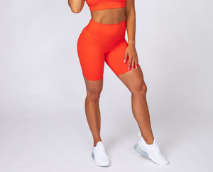 Fournisseur d'usine Shorts de sport de yoga pour femmes, shorts de yoga d'entraînement de taille haute de fitness - Product Image 6