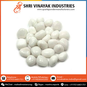 Pierres roulées de haute qualité Pierres roulées blanches naturelles disponibles à un prix abordable - Product Image 2