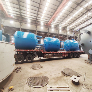 Réservoir de stockage de propane GPL de 500 gallons, réservoir sous pression certifié ASME, conteneur vertical en acier inoxydable - Product Image 1