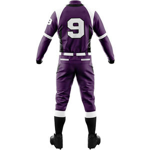 Uniforme de Béisbol Deportivo al por Mayor, Uniforme de Béisbol de Manga Corta 2026, Nuevo Estilo, Servicio Personalizado - Product Image 3