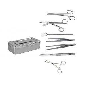 Newest Premium Best Quality Manual Stainless Steel Durable Surgical Dressing Instruments Sets CE Certified OEM Service - Product Image 1