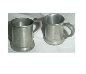 แก้วอลูมิเนียมสำหรับใส่เครื่องดื่ม,แก้วเบียร์และกาแฟ2ชิ้นคุณภาพสูงดีไซน์ไม่เหมือนใคร - Product Image 1