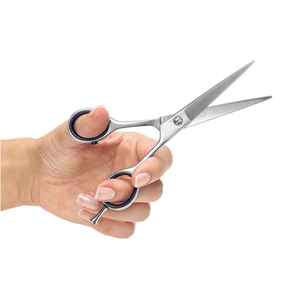 Ciseaux de barbier professionnels classiques en acier inoxydable, lame droite, coupe de précision, qualité salon, outil de beauté, best-seller - Product Image 4