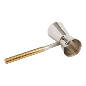 Jigger de Acero Inoxidable con Acabado Dorado, Herramienta de Medición de Cócteles de Precisión con Diseño Elegante, Vertido Equilibrado y Preciso - Product Image 5