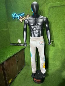 Pantalon de jogging décontracté 100% coton polaire pour hommes personnalisé de haute qualité pantalon pour hommes ceinture élastique teint au soleil pantalon de survêtement empilé pour hommes - Product Image 4