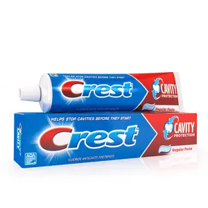 Dentifrice Crest de qualité originale blanchissant sensible à vendre en prix de gros crest 3d whitestrips vivid plus teethWhitening