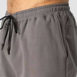 2025 hombres verano elegante Slim Fit bolsillos laterales pantalones cortos transpirables ropa de trabajo pantalones cortos de moda Casual/desgaste cordón Fitness - Product Image 2