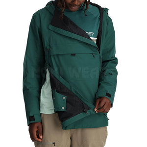Servicio OEM, Chaqueta Anorak de Último Estilo, Chaqueta Anorak Hecha a Medida, Chaqueta Anorak al por Mayor - Product Image 4