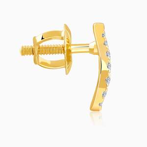 Pendientes Elegantes con Diamantes Cultivados en Laboratorio, Diseñados para un Brillo Diario Brillante - Product Image 3