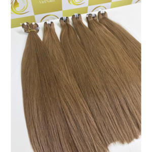 Lot de cheveux de piano de haute qualité toupets cuticule vietnamienne alignée couleur claire faisceaux de trame de donneur unique HD prix d'usine - Product Image 6