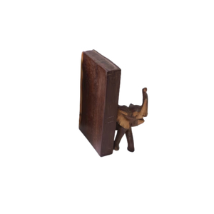 Serre-livres de table en bois nouvellement conçus pour la décoration intérieure Fournitures en vrac économiques en Inde - Product Image 4