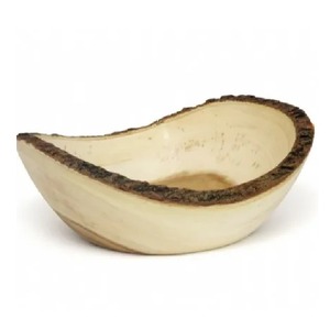 Bol sculpté minimaliste en bois de noyer tendance Utilisation unique du bol de service pour la maison et l'hôtel - Product Image 6