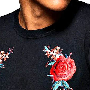 T-shirts en coton décontractés pour hommes, les plus vendus, personnalisables avec logo, anti-plis, dernière arrivée, design très demandé, brodés - Product Image 3