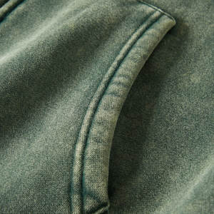 Vente chaude Heavy Acid Wash Hoodies French Terry Acid Wash Hoodies Coton Respirant Acid Wash Hoodies - Product Image 4