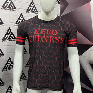 Camiseta de Protección Solar Personalizada de Fábrica OEM, Producto en Oferta, Nuevo Diseño Más Vendido, Camiseta de Protección Solar de Manga Corta para Hombre - Product Image 1