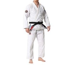 Uniforme de pratique d'arts martiaux pour hommes de fabrication professionnelle uniforme Ju Jitsu Gi personnalisé 450gm - Product Image 1