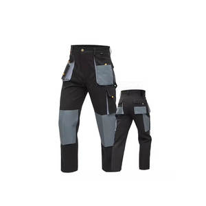 Pantalons de travail durables pour hommes, vêtements de travail robustes pour chantier, avec plusieurs poches et genoux renforcés - Product Image 6